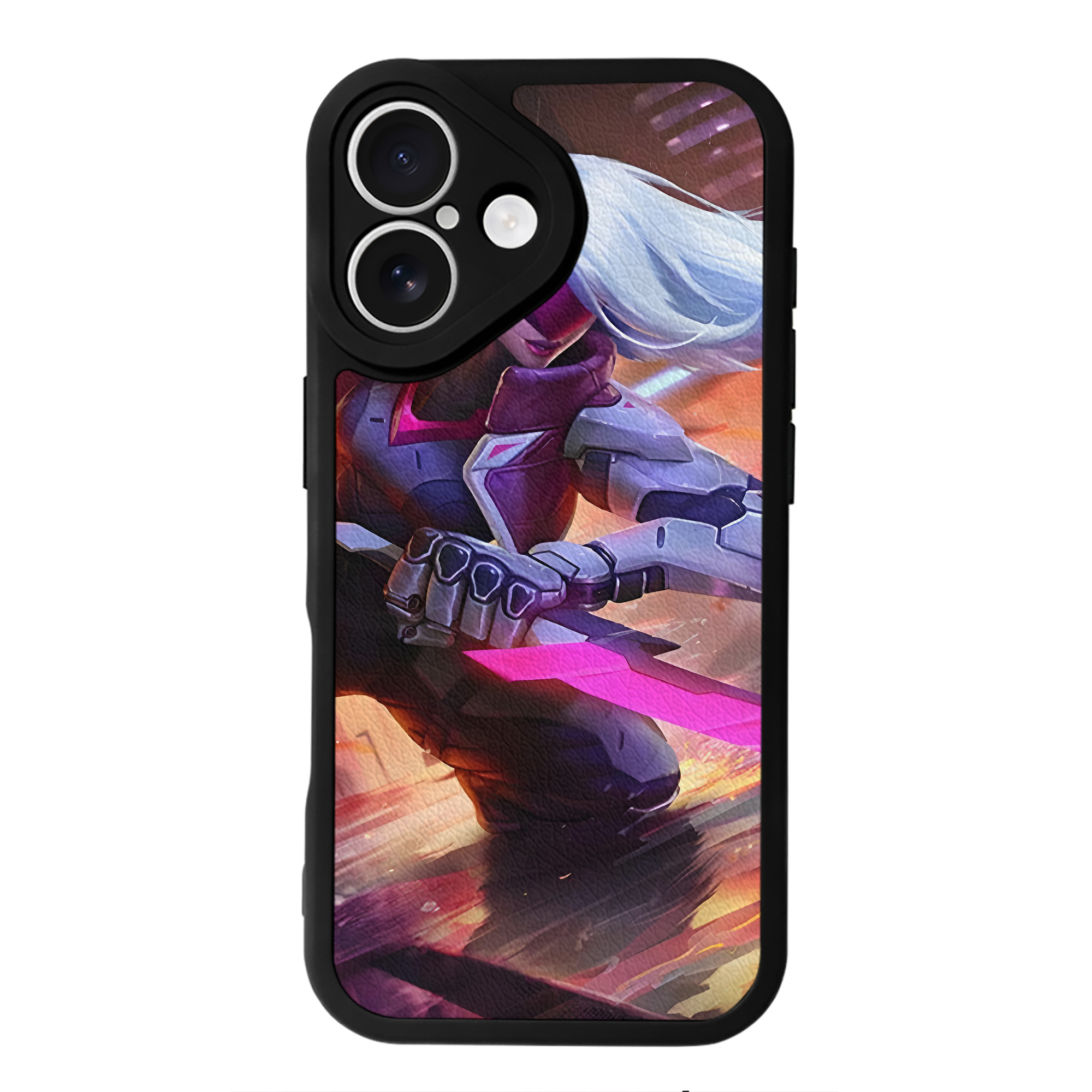 リーグ・オブ・レジェンド League of Legends LOL 【iPhone 16シリーズ対応】シリコンスマホケース（レザー調） 材質：シリコン